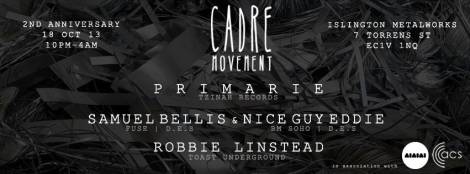 Primărie at Cadre Movement 2nd Anniversary, London